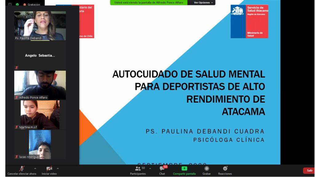 Jóvenes Del Programa “promesas Chile” Participan En Seminario De “autocuidado En Salud Mental 0772