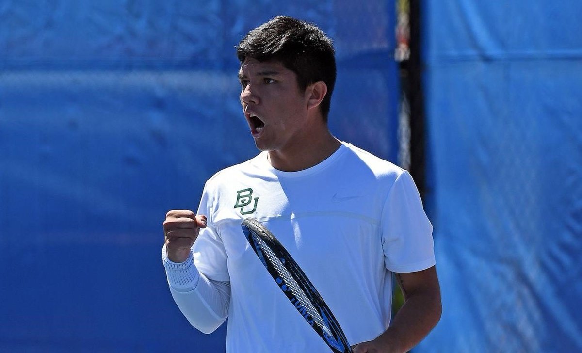 Tenista regional Matías Soto continúa sus entrenamientos con apoyo del