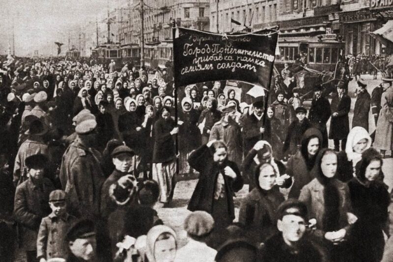8 de marzo de 1917 revolución rusa, derechos de las mujeres,